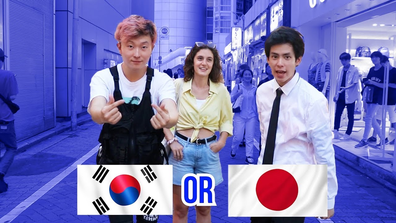 日本の街で外国人に聞いてみた あなたが好きなのは 日本人 それとも韓国人 世界の反応