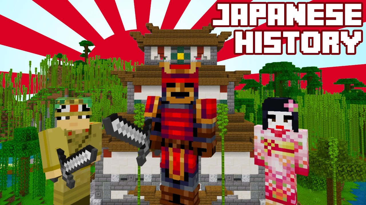 海外のマイクラプレイヤー ゲーム内で日本の歴史を再現してみた 世界の反応